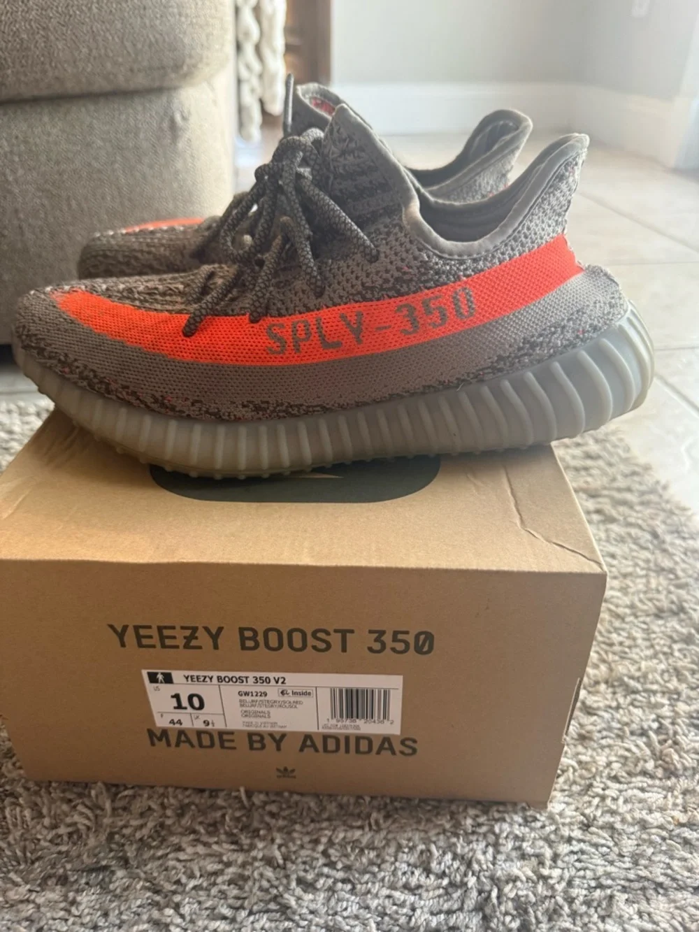 adidas Yeezy Boost 350 V2 Carbon Beluga
